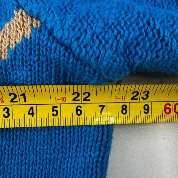 RARE Vintage Storybook Knits Monkeys Bananas Tropical Island Size Large - Picture 6 of 8